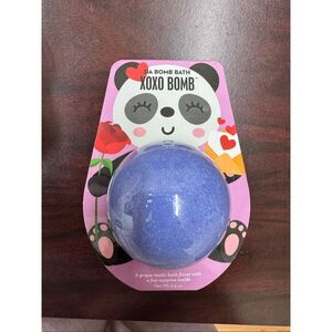 NWT Da Bomb Bath Brand Xoxo Grape Bath Fizzer
